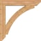 Ekena Millwork Thorton Slat Smooth Bracket w/ Offset Brace, Western Red Cedar, 7 1/2"W x 42"D x 42"H BKT0806X42X42THR06SWR - alternate 2